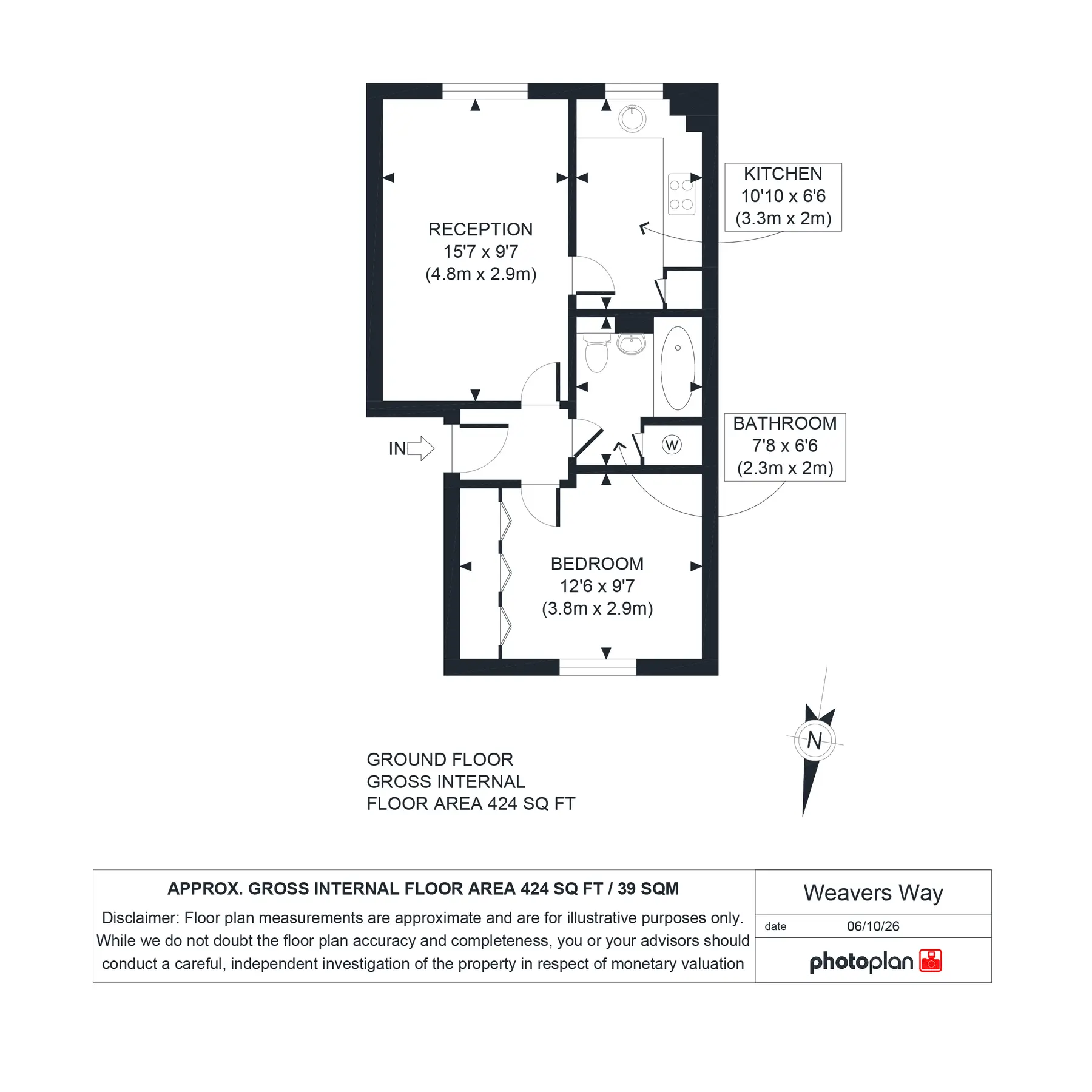 33_Weavers_Way_-_NW1_0XF floor plan